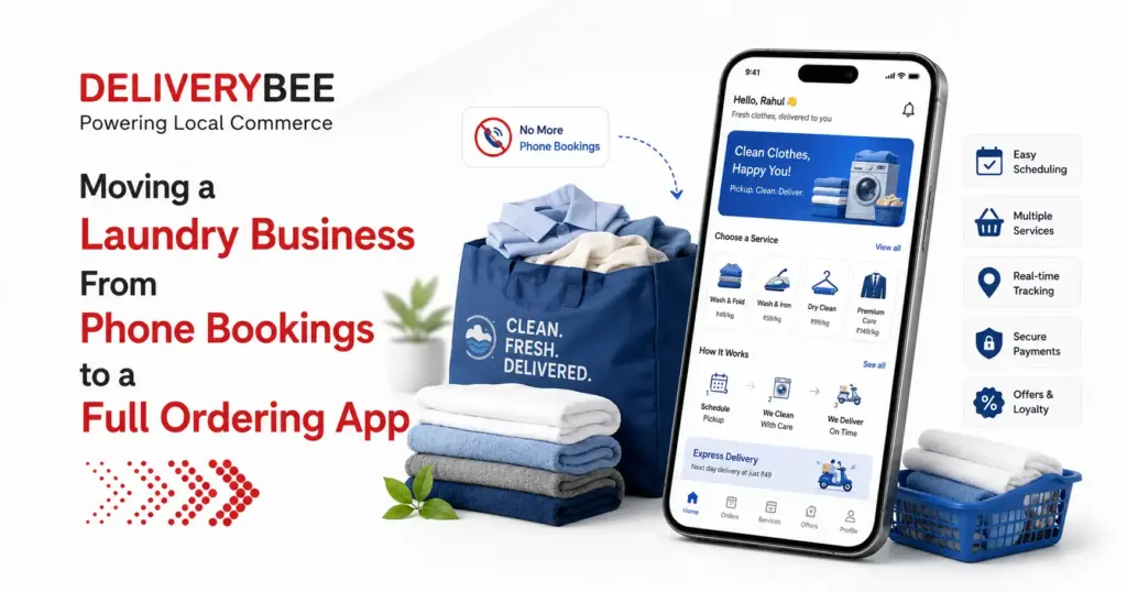 Moving a Laundry Business From Phone Bookings to a Full Ordering App